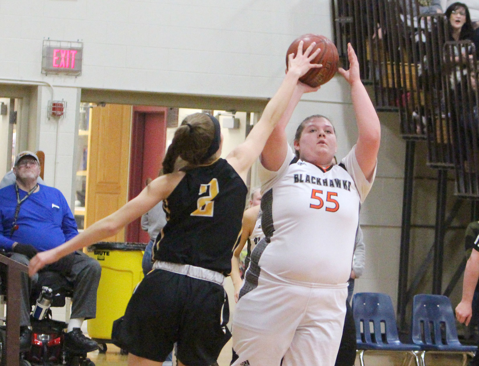 Northwestern at Bloomer girls basketball 2-7-20